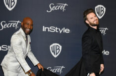Karamo Brown and Bobby Berk attend the 21st Annual Warner Bros. And InStyle Golden Globe After Party
