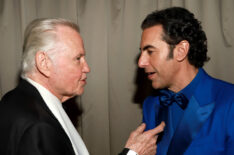 Jon Voight and Sacha Baron Cohen attend the Netflix 2020 Golden Globes After Party
