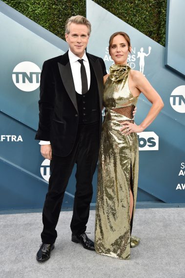 Cary Elwes and Lisa Marie Kubikoff attend the 26th Annual Screen Actors Guild Awards