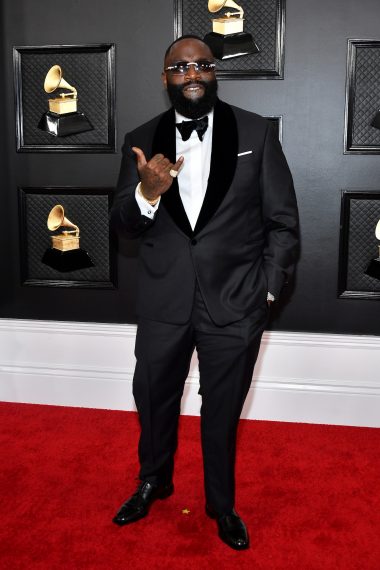 Rick Ross attends the 62nd Annual Grammy Awards