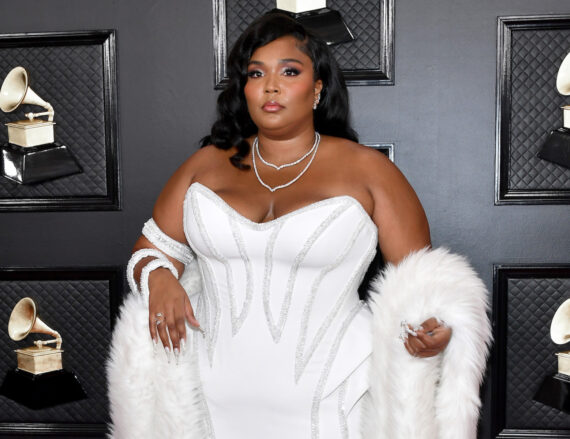 Lizzo at the 62nd Annual Grammy Awards
