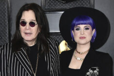 Ozzy Osbourne and Kelly Osbourne attend the 62nd Annual Grammy Awards