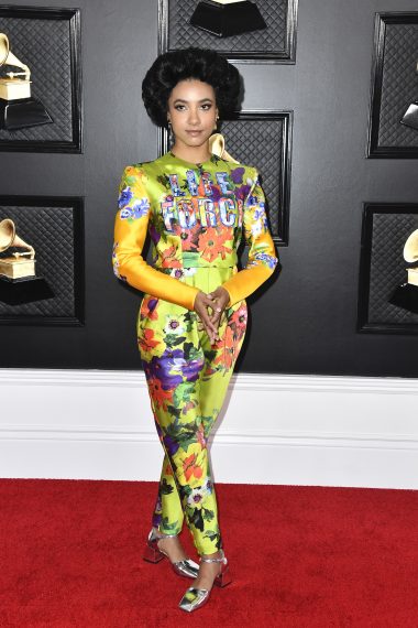 Esperanza Spalding attends the 62nd Annual Grammy Awards
