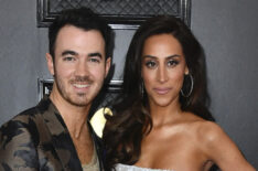 Kevin Jonas and Danielle Jonas attend the 62nd Annual Grammy Awards