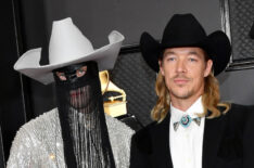 Orville Peck and Diplo attend the 62nd Annual Grammy Awards