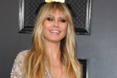 Heidi Klum attends the 62nd Annual Grammy Awards