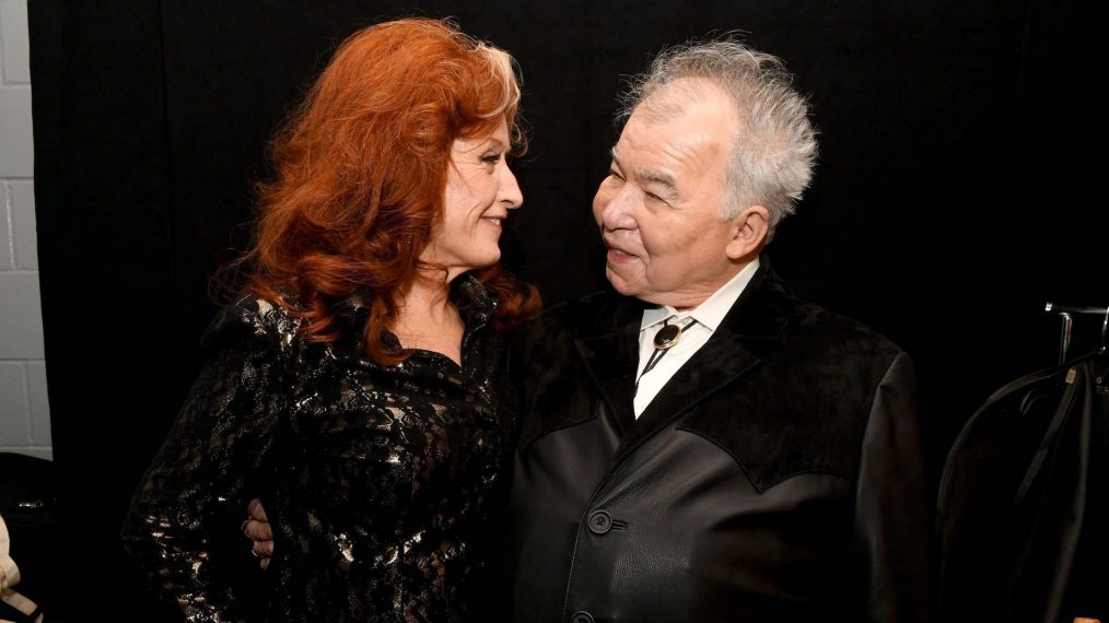 Bonnie Raitt and John Prine attend the 62nd Annual Grammy Awards