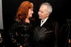Bonnie Raitt and John Prine attend the 62nd Annual Grammy Awards