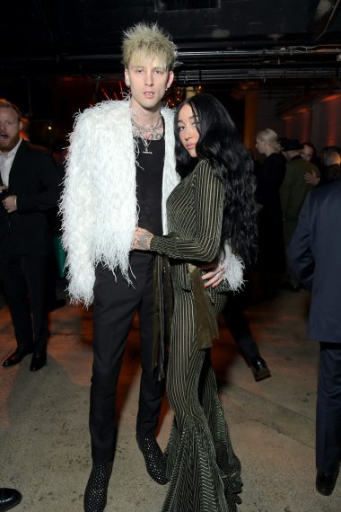 Machine Gun Kelly and Noah Cyrus attend the Sony Music Entertainment 2020 Post-Grammy Reception
