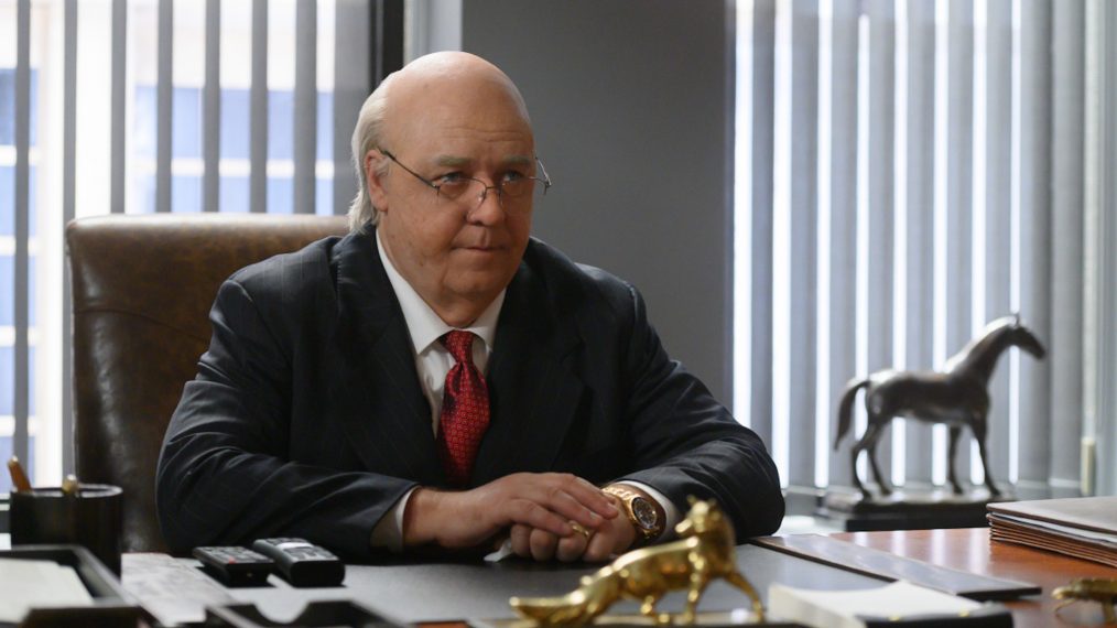 Russell Crowe as Roger Ailes in The Loudest Voice