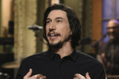 Adam Driver giving a Saturday Night Live monologue