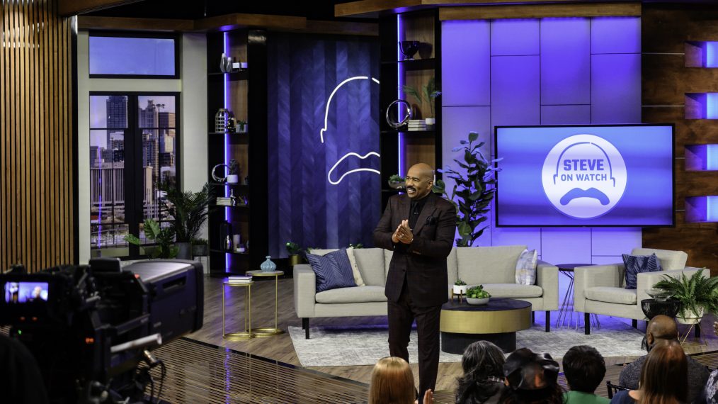 First Look at Steve Harvey's New Talk Show on Facebook Watch (PHOTOS)