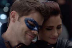 Supergirl - 'Back From the Future: Part One' - Jeremy Jordan as Winn Schott and Chyler Leigh as Alex Danvers
