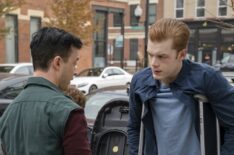 Noel Fisher as Mickey Milkovich and Cameron Monaghan as Ian Gallagher in Shameless
