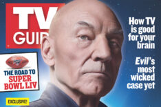 Patrick Stewart on the cover of TV Guide