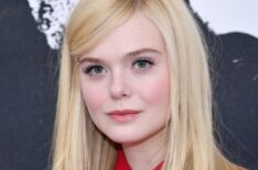 Elle Fanning attends a photocall for Maleficent: Mistress of Evil