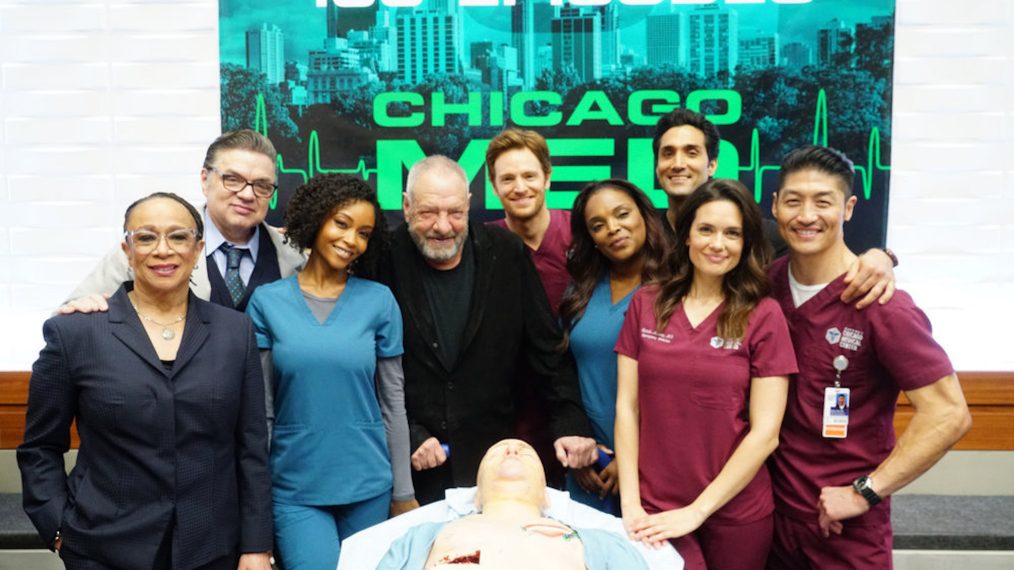 Chicago Med 100 Episodes Cast Dick Wolf