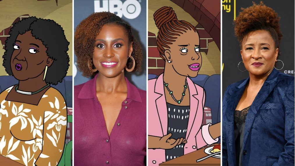 Issa Rae as Dr. Indira, Wanda Sykes as Mary Beth on BoJack Horseman