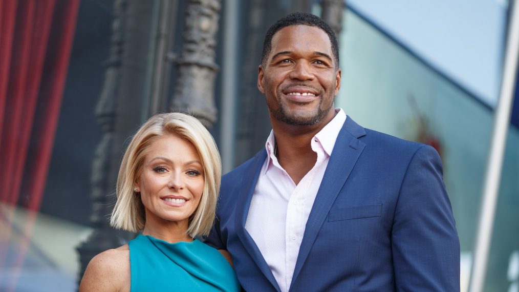 Kelly Ripa and Michael Strahan