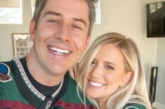 Arie Luyendyk Jr. & Lauren Burnham with child