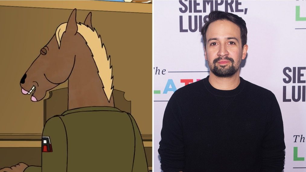 Lin-Manuel Miranda as Crackerjack Sugarman in BoJack Horseman