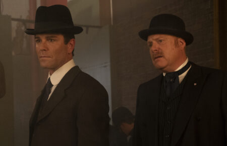 Murdoch Mysteries - Yannick Bisson and Thomas Craig