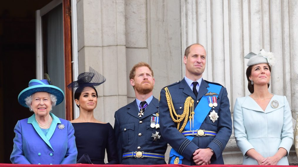 Queen Elizabeth Meghan Markle Prince Harry William Kate Middleton