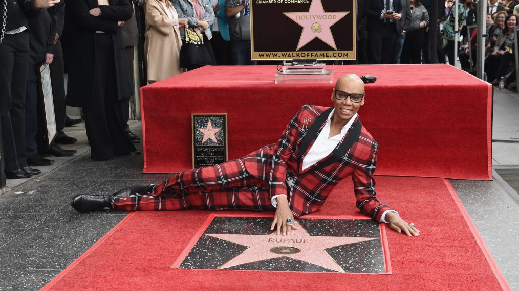 RuPaul on the Hollywood Walk of Fame