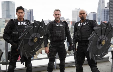 SWAT - Season 3 behind the scenes of 'Ekitai Rashku' episode - David Lim, Jay Harrington, Shemar Moore