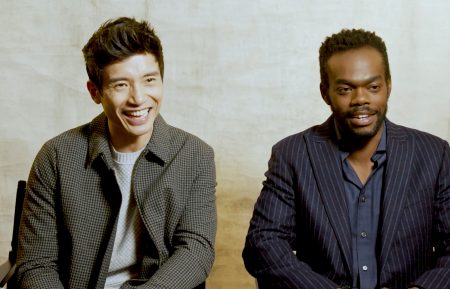 Manny Jacinto and William Jackson Harper of The Good Place