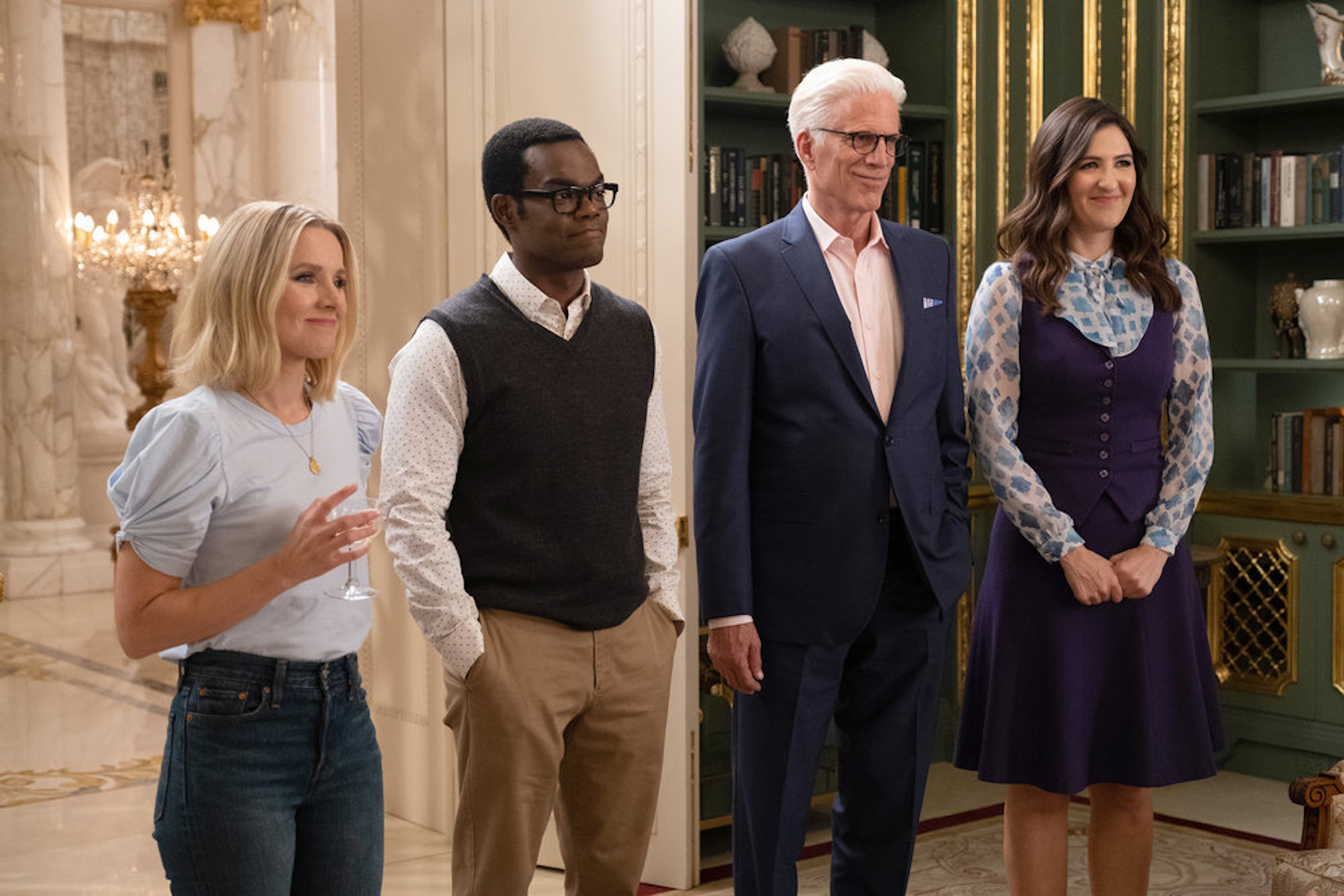 Kristen Bell & Ted Danson Describe Their ‘Good Place’ Characters’ Endings – TV ...2028 x 1353