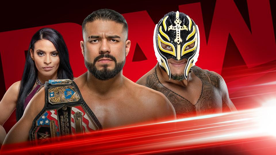 Rey Mysterio On Raising The Bar With Andrade In Wwe Raw Ladder Match Tv Insider