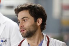 Jake Borelli as Levi in Grey's Anatomy