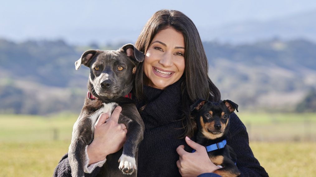 Larissa Wohl in Tails of Joy with Gus and Angus