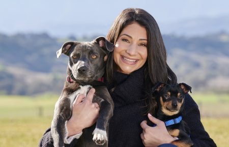 Larissa Wohl in Tails of Joy with Gus and Angus