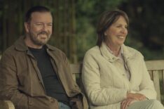 Ricky Gervais as Tony Penelope Wilton as Anne in After Life - Season 2