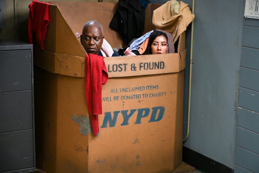 Brooklyn Nine Nine 704 Andre Braugher Stephanie Beatriz