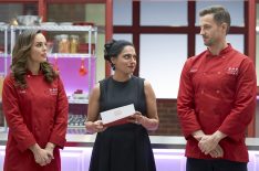 Hallmark Channel's Love Ever After the Secret Ingredient - Erin Cahill, Maneet Chauhan, and Brendan Penny