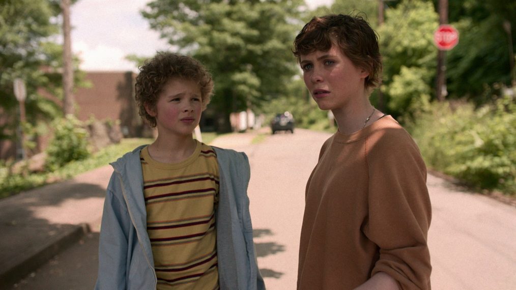 I Am Not Okay With This - Aidan Wojtak-Hissong as Liam and Sophia Lillis as Sydney