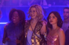 Ashleigh Murray as Josie McCoy, Julia Chan as Pepper Smith and Lucy Hale as Katy Keene