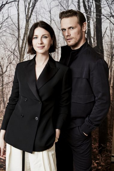 Caitriona Balfe and Sam Heughan