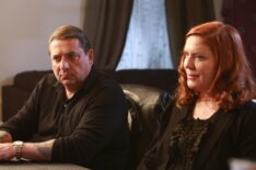Steve DiSchiavi and Amy Allan reveal their findings to their clients on Travel Channel's The Dead Files