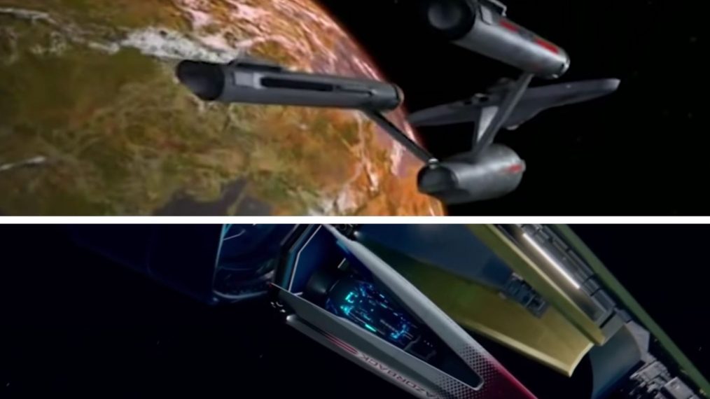 Starship Enterprise NCC 1701 Star Trek Razorback Expanse