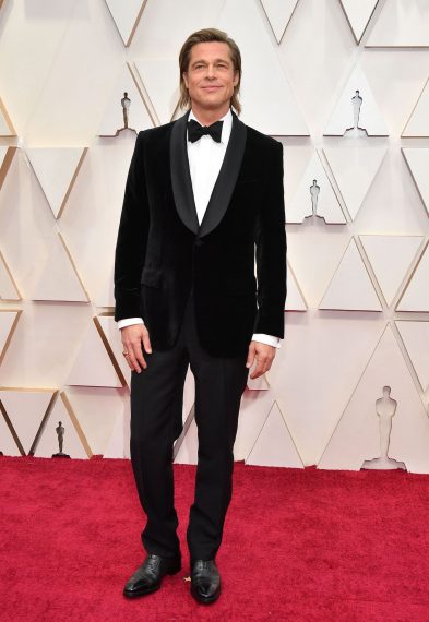 Brad Pitt attends the 92nd Annual Academy Awards