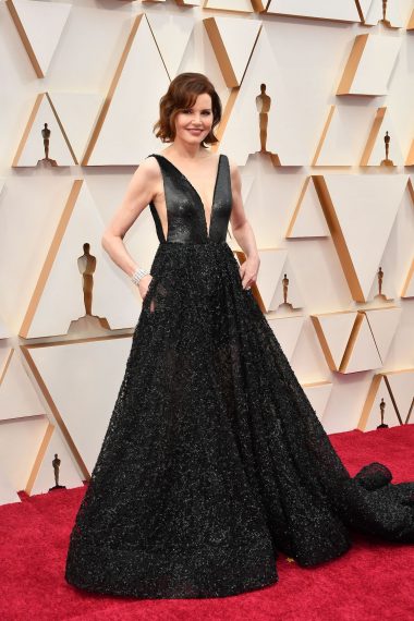 Oscars 2020 Red Carpet Geena Davis