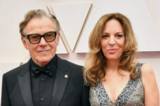 Harvey Keitel and Daphna Kastner attend the 92nd Annual Academy Awards