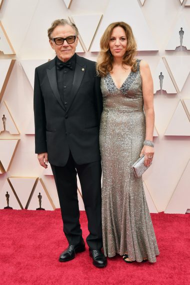 Harvey Keitel and Daphna Kastner attend the 92nd Annual Academy Awards