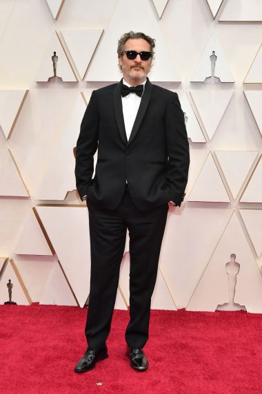 Joaquin Phoenix attends the 2020 Oscars
