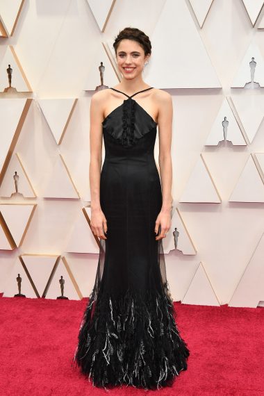 Margaret Qualley attends the 92nd Annual Academy Awards