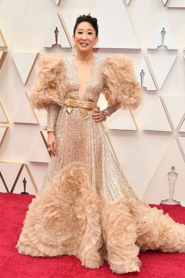 Sandra Oh attends the 92nd Annual Academy Awards